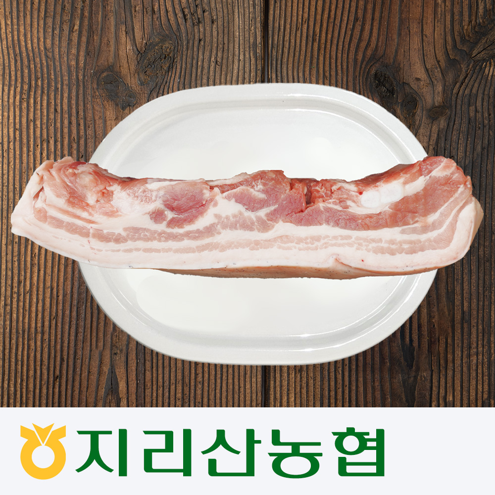 [지리산농협] 흑돼지 오겹살 수육용 1kg